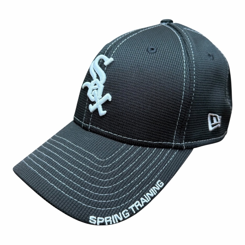 New Era Black and White Cap